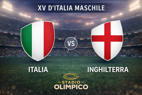ITALIA - INGHILTERRA Sabato 7 marzo 2026 - 17:40