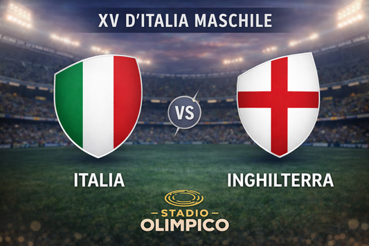 ITALIA - INGHILTERRA Sabato 7 marzo 2026 - 17:40